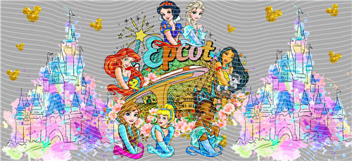 16oz Disney-D 2838
